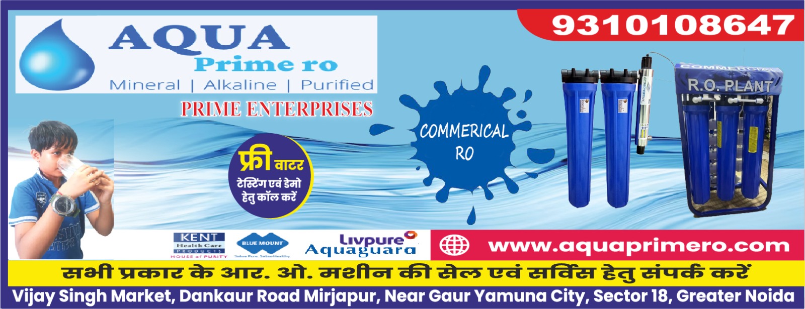 Aqua prime Ro Services